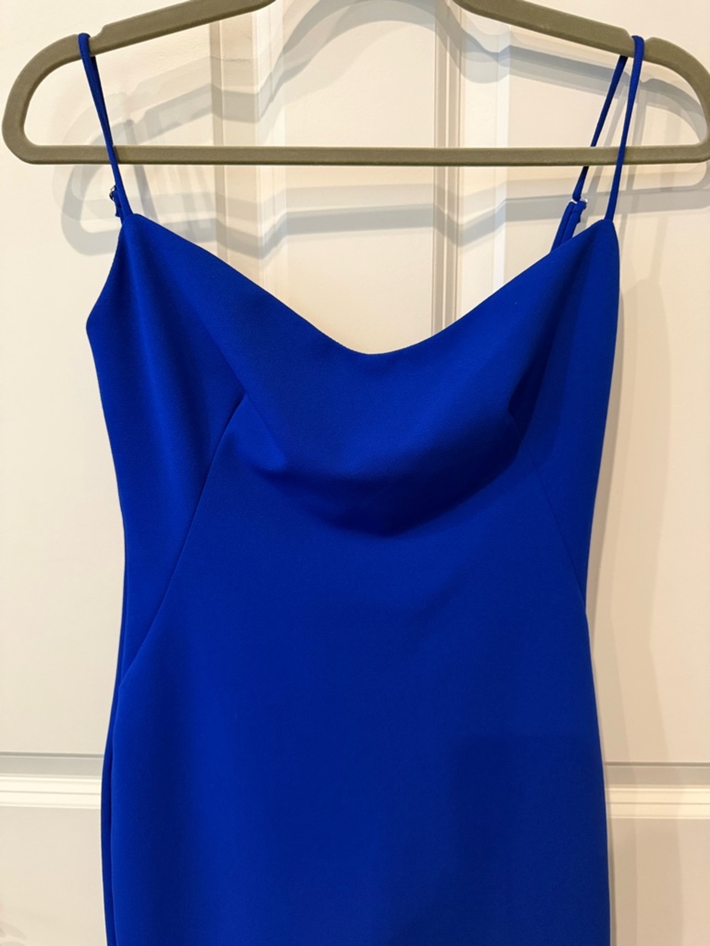 NWOT Katie May LA Cobalt Blue pretty bird Slip Dress - Spaghetti straps, small. - Picture 2 of 5